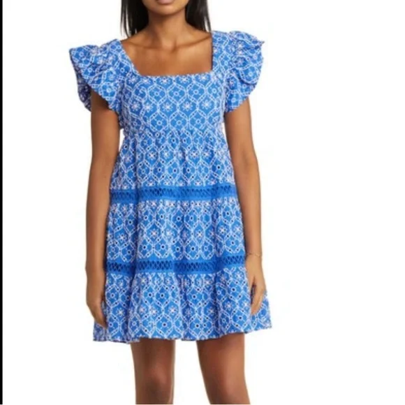 Morrie Ruffle Dress - Picture 2 of 7